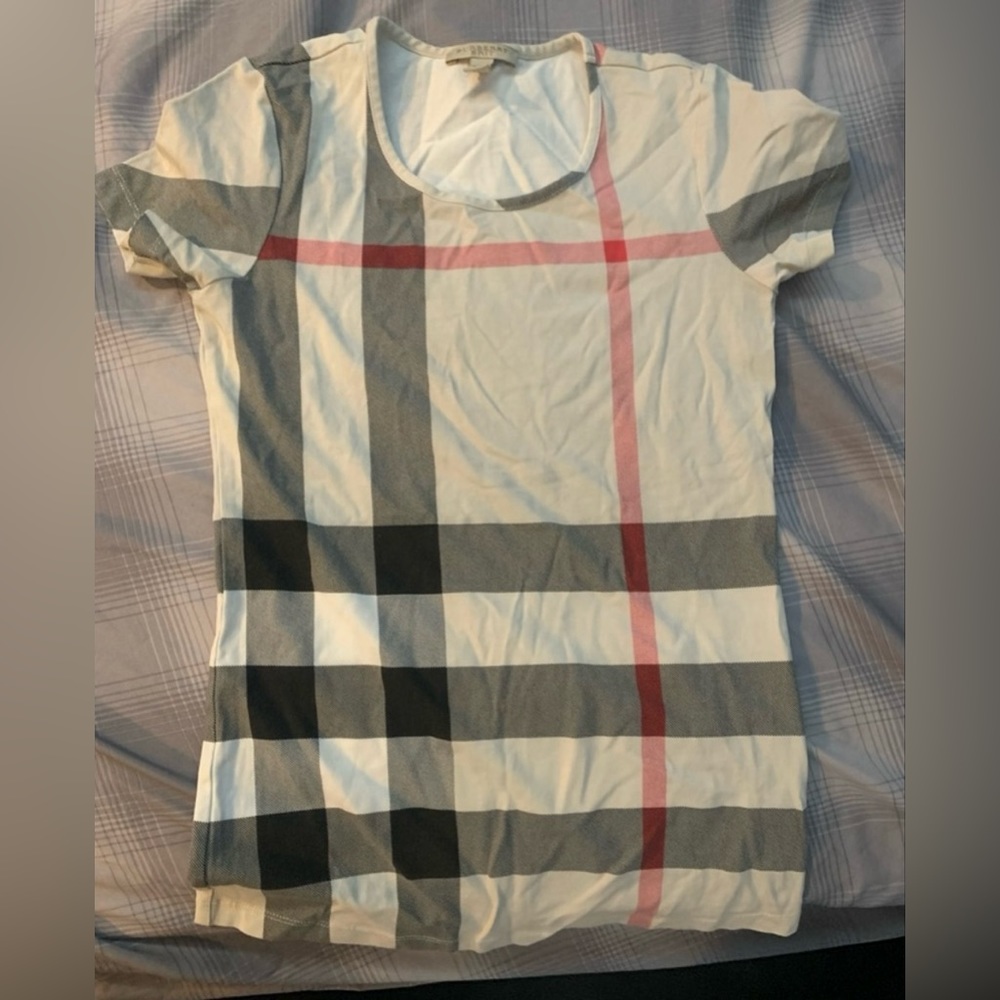 Burberry Brit check t-shirt
